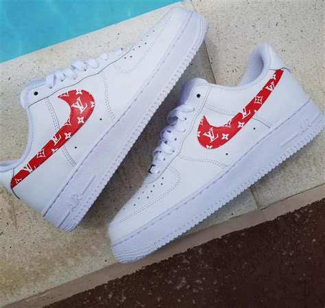 louis vuitton supreme air force 1|louis v air force 1.